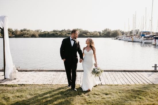 A Relaxing September Wedding at Whitby Marina